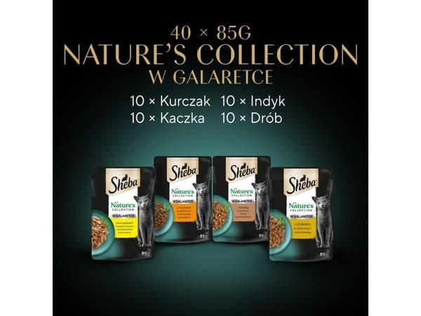 Sheba Nature’s Collection drób 40x85 g