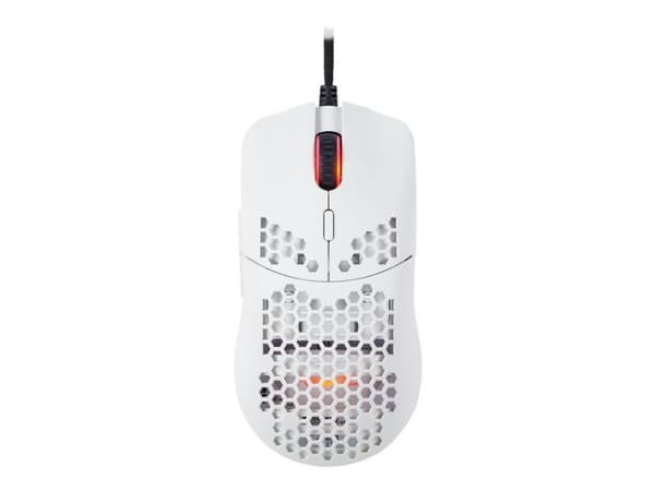 Fourze GM800 - Mus - 5 Knapper - USB - Hvid
