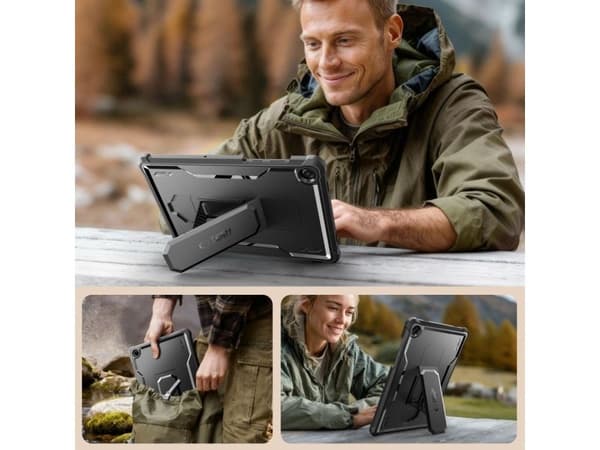 TECH-PROTECT Kevlar Pro-deksel til Galaxy Tab A9+ / A11+ Plus 11.0 svart