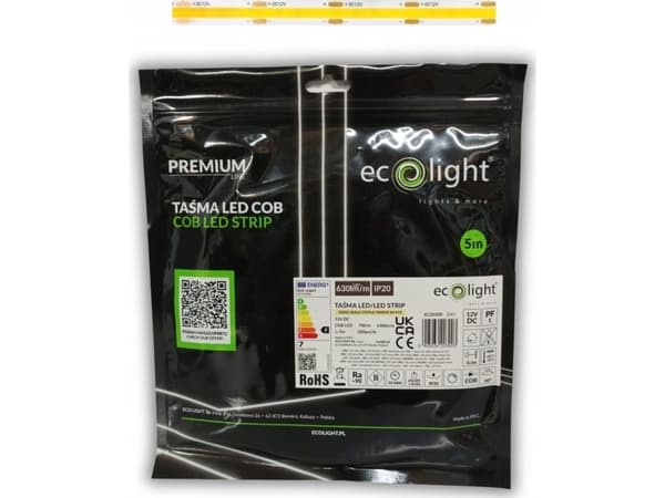 LED-list ECOLIGHT2 Eco Light EC20300 7W m LED 3000K