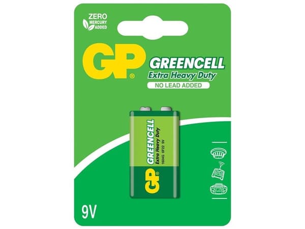 ELEM.POWER GP 6F22 BP1 GREENCELL (9679)