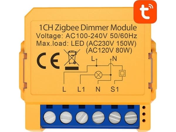 Avatto intelligent bryter (ZigBee) ZDMS16-2 TUYA