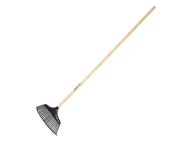 Lövkratta plast 40cm 23 tänder