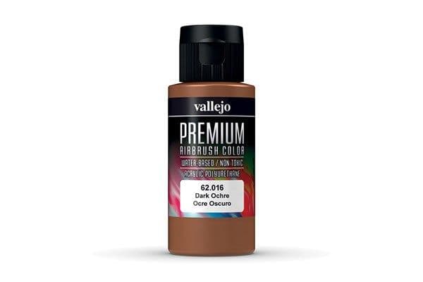 Premium färg mörkockra 60 ml