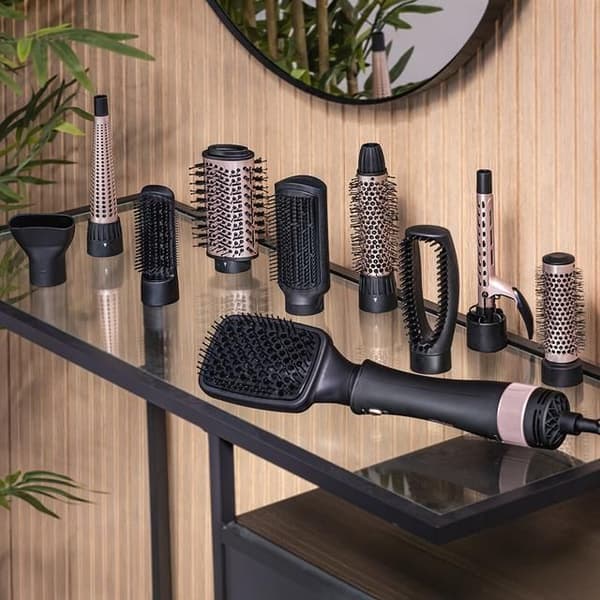 Cecotec Bamba CeramicCare 10in1, Multistyler, Lämmin, Musta, Ruusu, 1,6 m, AC, Musta