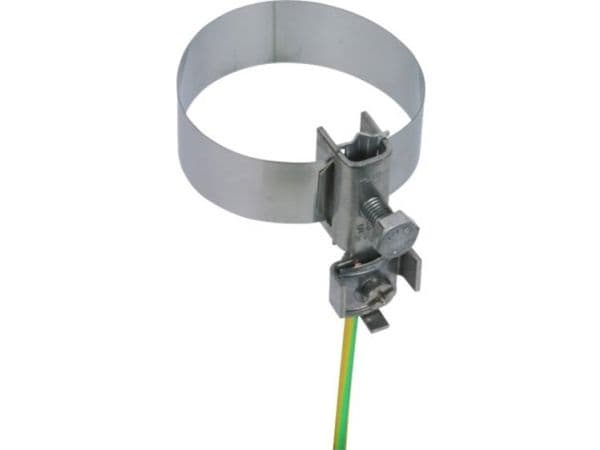 Potentialutjämningsrörklämma A2, Ø27–165 mm, 4–25 mm²