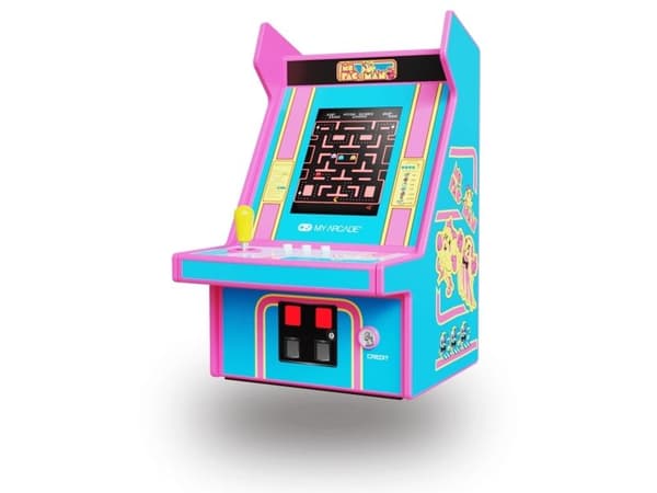 My Arcade Ms.PAC-MAN Micro Player Pro, Multifärg, Home-knapp, 6,98 cm (2.75"), 3,5 mm, USB/Batteri, AA
