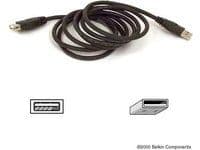 Belkin USB Extension Cable 1.8m, 1,8 m, Musta