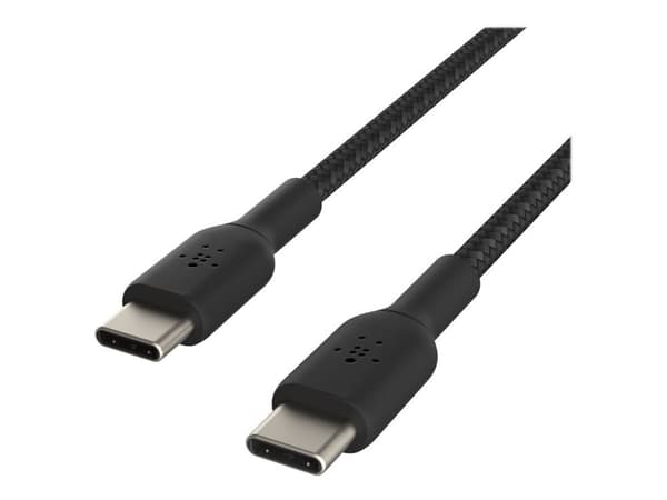Belkin CAB004BT1MBK, 1 m, USB C, USB C, Musta