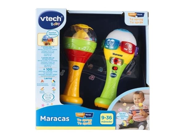 Vtech Baby Maracas, DK & NO