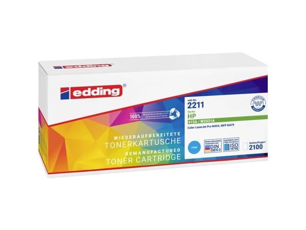Edding EDD-2211, 2100 sider, Cyan, 1 stykker
