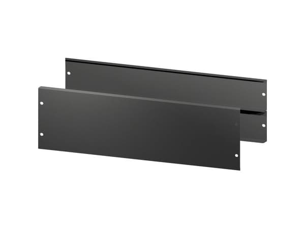 Rittal 2830082 frontplate i stål sort (2830082)