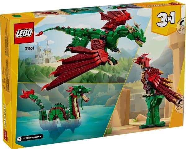LEGO Creator 31161 Medeltida drake