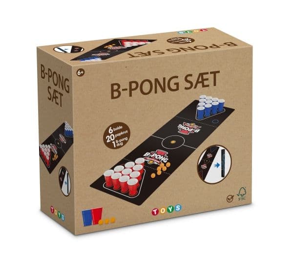 B-Pong set m/27 delar - utan prislapp