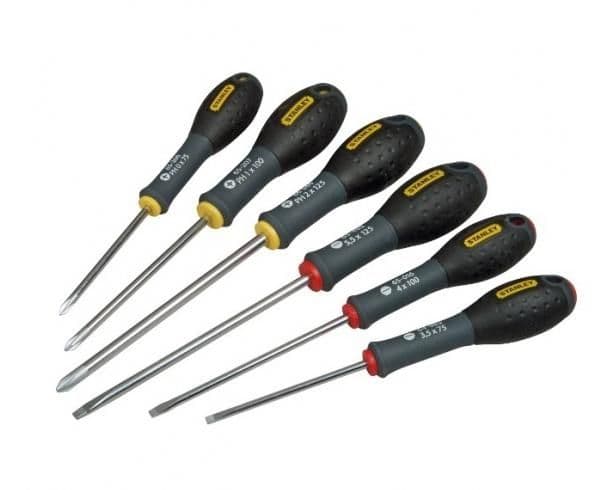 STANLEY skruvutdragare 6 delar FATMAX /PL+PH/