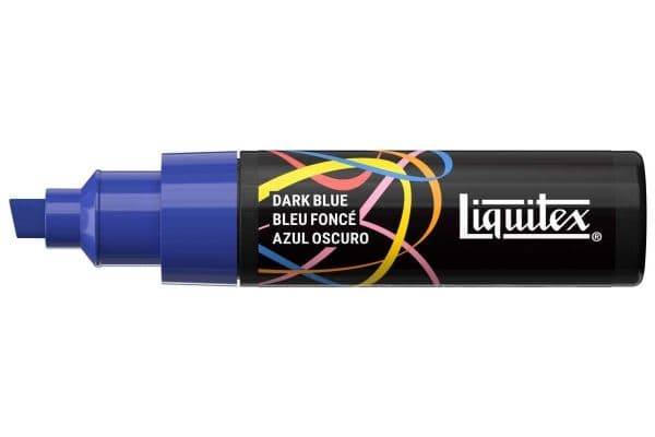 LQX-marker 8 mm dark blue