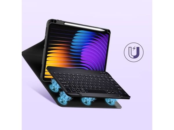 4kom.pl TECH-PROTECT SC penn + tangentbord XIAOMI Pad 7 / 7 Pro svart