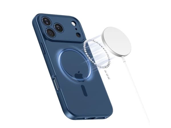 Tech-Protect BasicMag MagSafe-skal för iPhone 17 Pro Max - Navy Blue