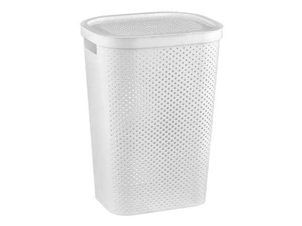 Curver Infinity tvättkorg 60L vit (231007)