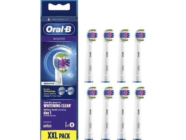 Oral-B CleanMaximiser EB18 børstehode til elektrisk tannbørste 8 stk