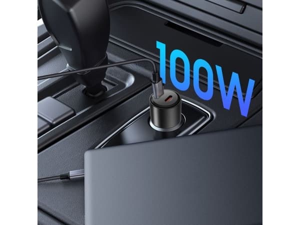 Tech-Protect billaddare TECH-PROTECT CC03 2-port PD100W BLACK