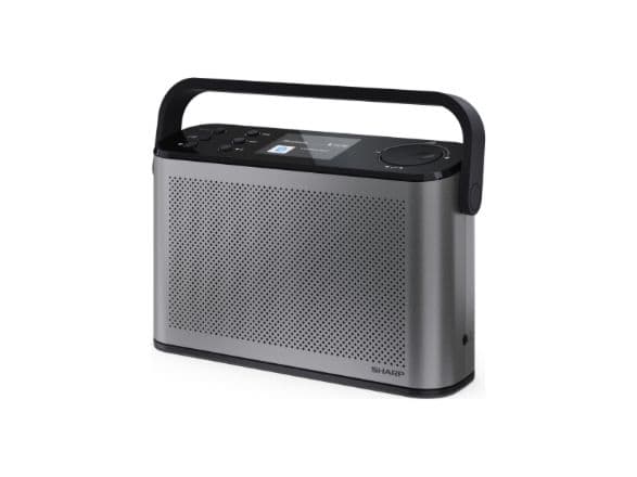 Sharp Osaka DR-P540 - Bärbar DAB-radio - inget operativsystem - åskmolnsgrå