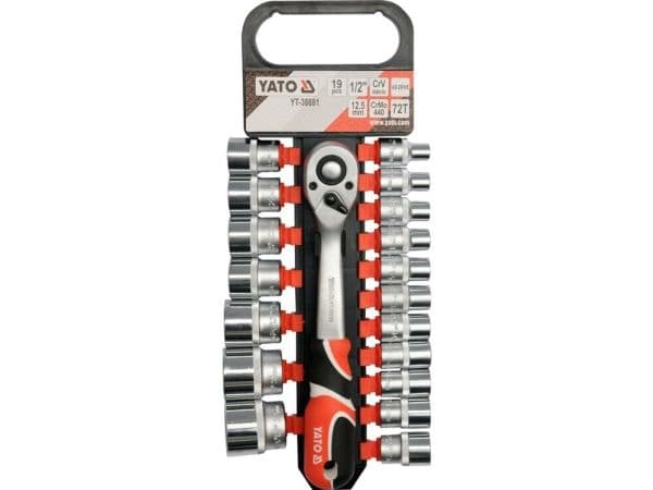YATO-AVAIMET 1/2" 19 kpl 38681