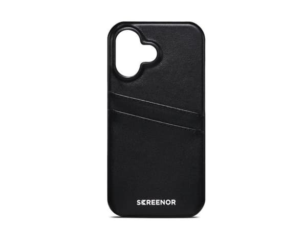 Screenor 44054FC, Suojus, Apple, iPhone 16, 15,5 cm (6.1"), musta