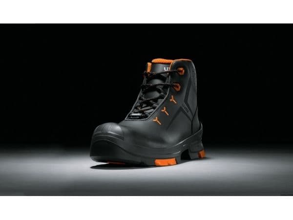 Uvex 65032, Unisex, Vuxen, Säkerhetskängor, Orange, Svart, ESD, S3, SRC, Snörning