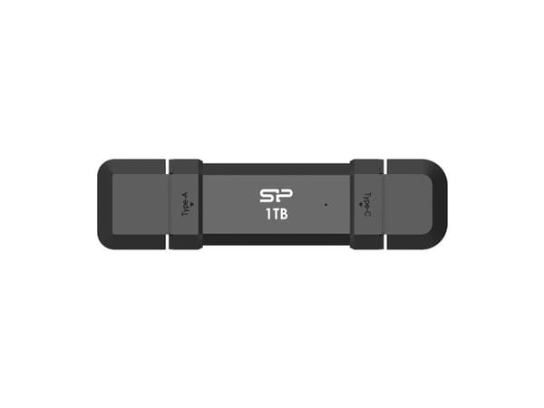 Silicon Power Marvel Xtreme DS72 - USB flash-enhet - 1 TB - USB 3.1 Gen 2 / USB-C 3.2 Gen 2 - svart