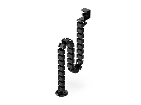 Hama Spine, kabelguide, skrivbord, plast, svart