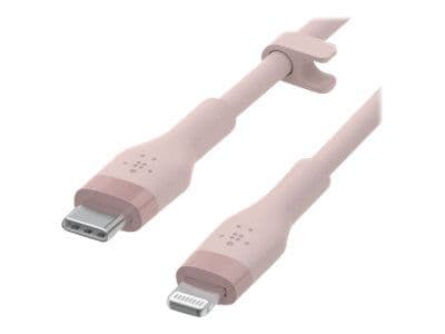 Belkin BoostCharge - Lightning-kabel - USB-C hann til Lightning hann - 2 m - rosa