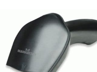 Manhattan 460835 USB-kit strekkodeskanner kablet 1D CCD sort håndskanner