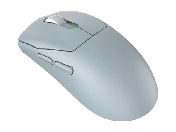 MSI Forge Gm340 Wireless Sky, Molempikätinen, Optinen, RF Wireless + Bluetooth, 12000 DPI, 1 ms, Vaaleansininen