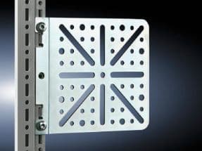 Rittal TS 8612.400, Rackplate, Stål, Sølv, 4 stykker