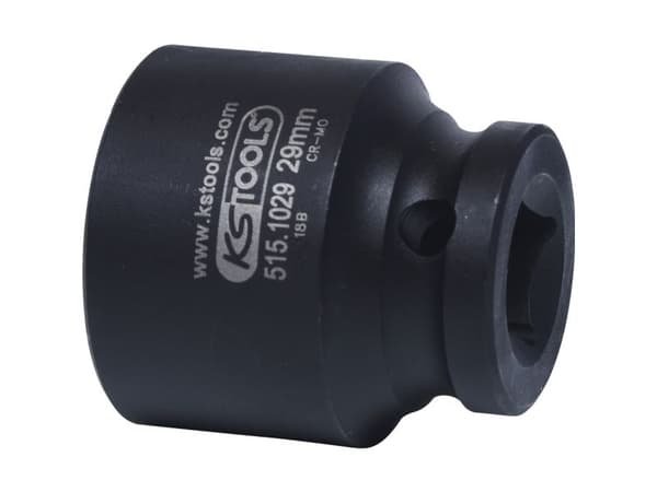 KS Tools 515.1029, Kraftpipe, Sort, 1 hoder, 1/2", Metrisk, 29 mm
