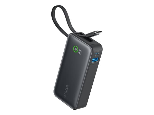 Anker A1259021, 10000 mAh, Lithium, 30 W, Hvit
