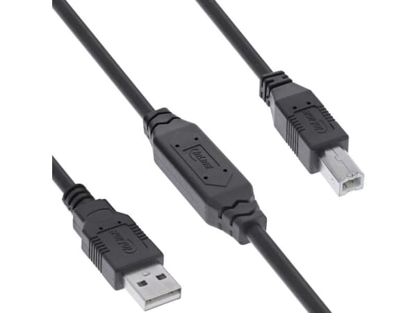 USB-kabel Eaton USB-A til USB-B 10 m svart