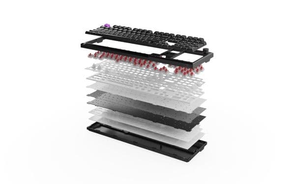 PREYON Silent Claw Yellow Gateron Yellow Pro Keyboard