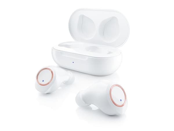Niceboy HIVE drops Fleur, Trådlös, 20 - 15000 hz, Idrott, Headset, Vit
