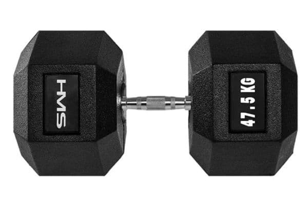 Hantel 47,5 kg HMS HEX-PRO 47,5