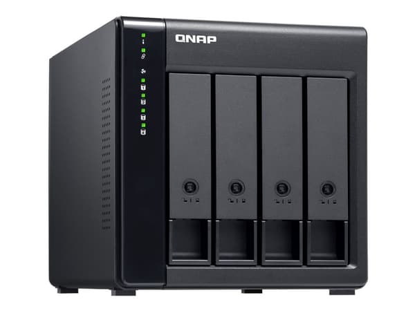 QNAP TL-D400S - Hårddiskarray - 4 fack (SATA-600) - SATA 6Gb/s (extern)