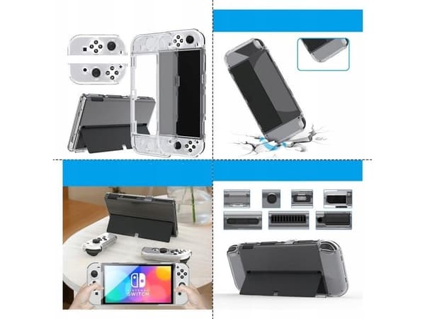 JYS tilbehørspakke 10-i-1 til Nintendo Switch OLED NS228