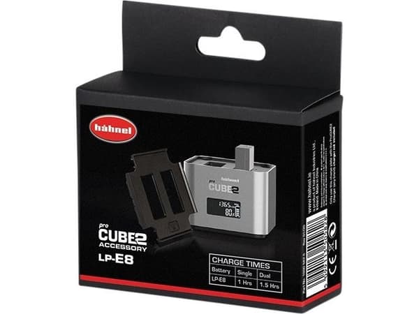 Hahnel Plate for PROCUBE2: Canon LP-E8 Battery, Musta, PROCUBE2, Canon LP-E8