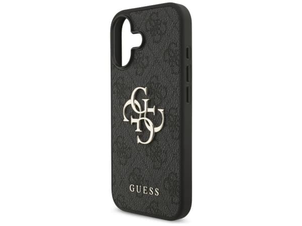 Guess stor 4G-logo-etu til iPhone 17 - Svart