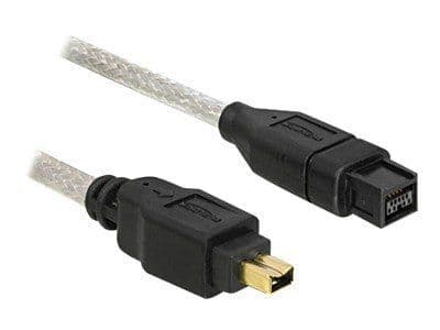 DeLOCK - IEEE 1394 kaapeli - FireWire 800 (han) til 4-PIN FireWire (han) - 2 m