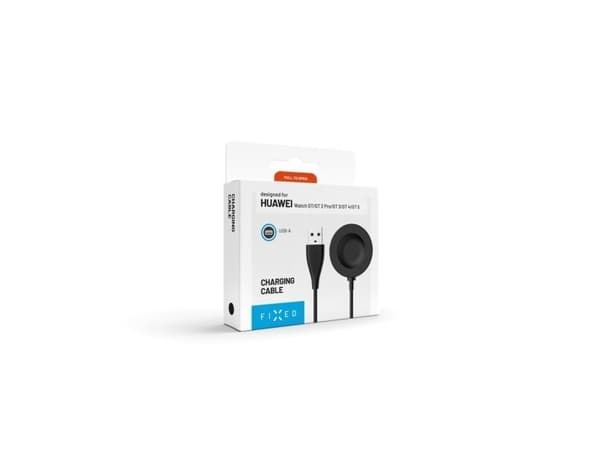 FIXED - Laddningskabel för smart klocka - USB hane - 1 m - svart