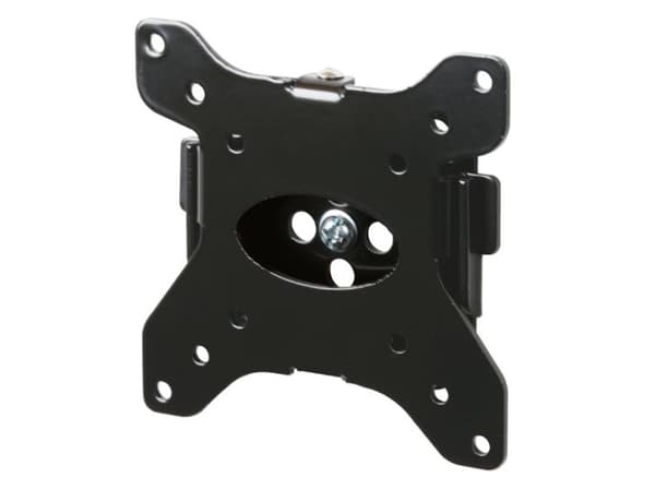 B-Tech LCD TV flat wall mount bracket, 20 kg, Musta
