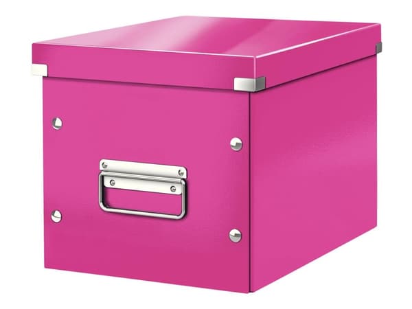 Leitz Click & Store Cube Medium - Lagerboks - rosa