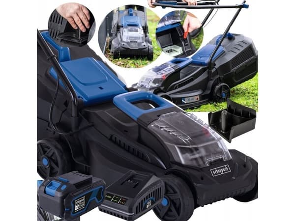 Batterigressklipper BC-MP320-X 20V, hus, Scheppach